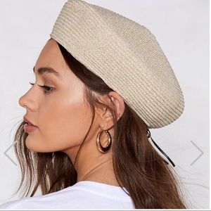 Gimme Straw Beret